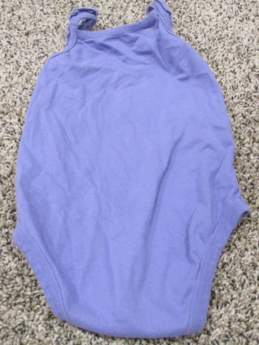 Jumping Beans Sleeveless One Piece Bodysuit Toddler Girls Size 18M Purple Cat